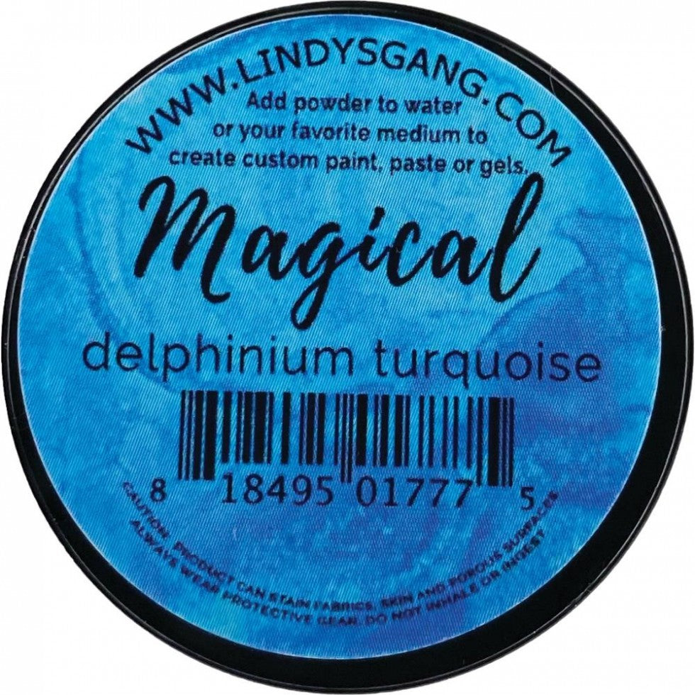 Lindy's Stamp Gang -Magicals - Daphinium Turquoise