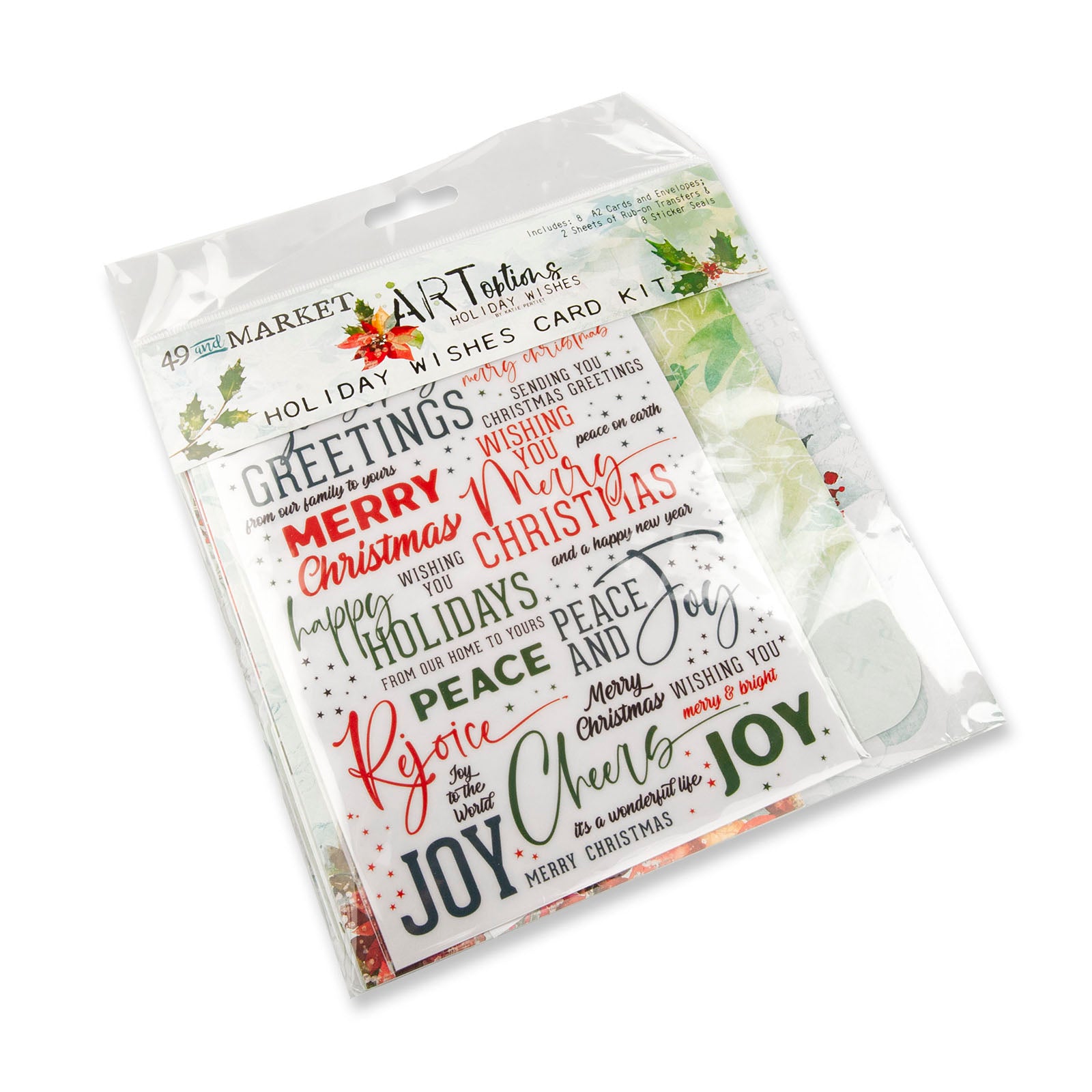 49 and Market Art Options Holiday Wishes - CARD KIT