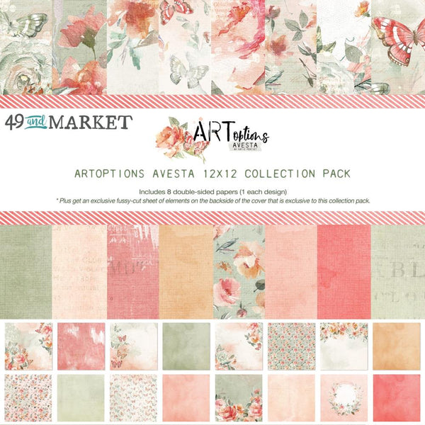 49 and Market  Art Options Avesta 12 x 12 Collection Pack
