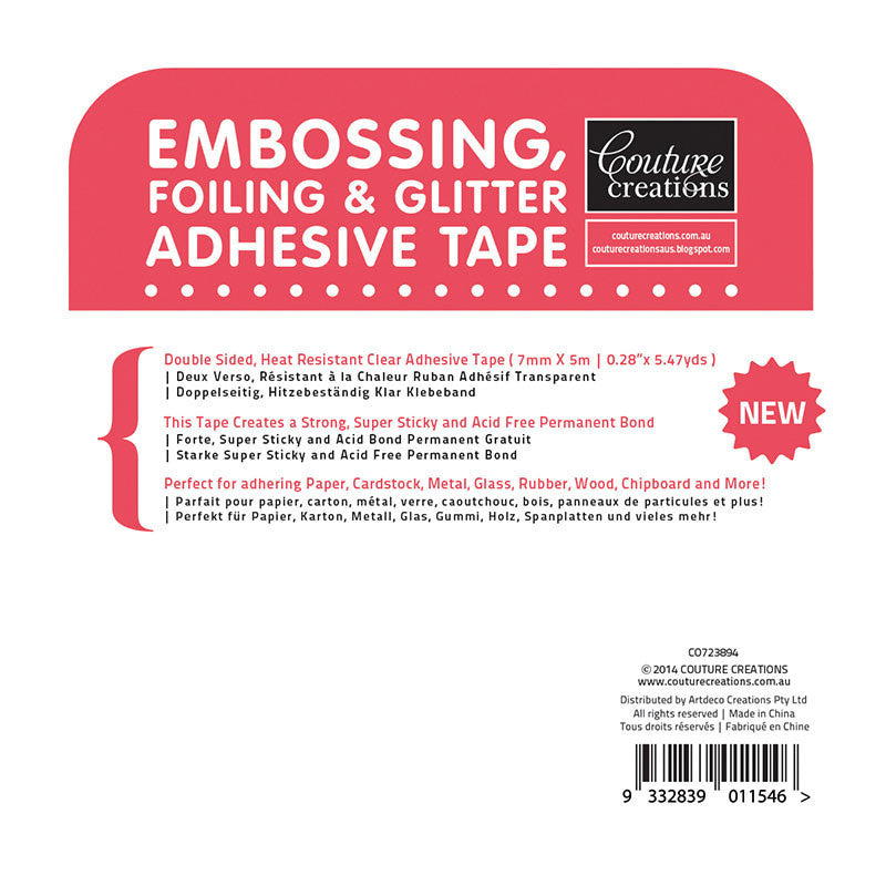 Couture Creations Embossing, Foil & Glitter Adhesive Tape