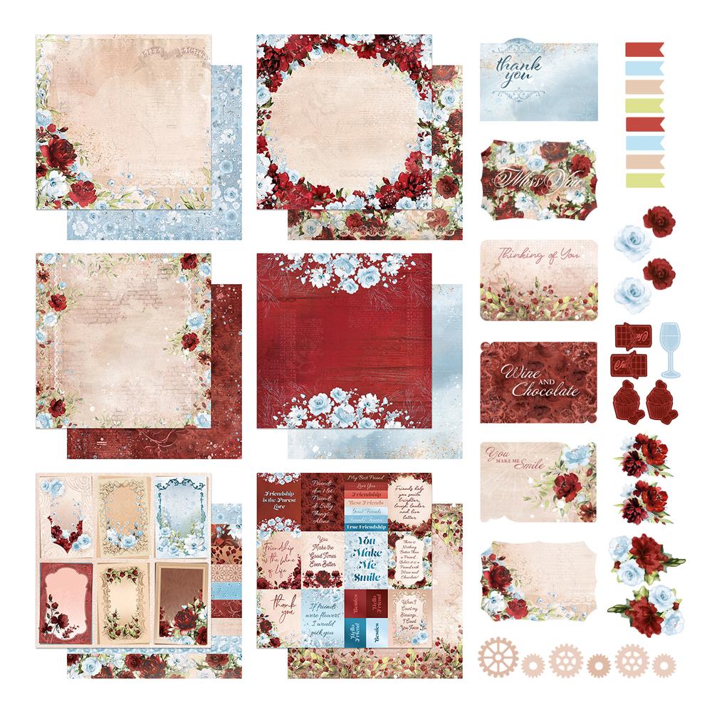 Couture Creations  12 x 12 Collection Pack Blooming Friendship