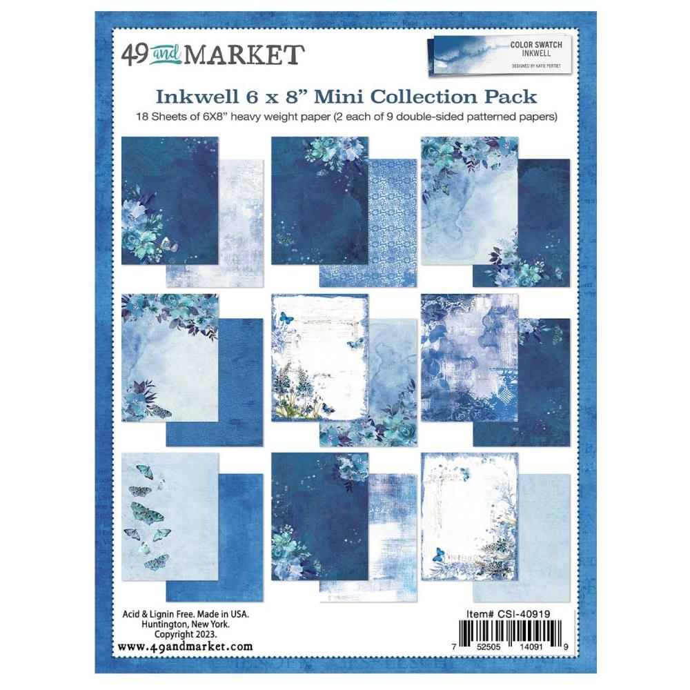 49 and Market 6X8 mini Collection Pack - Inkwell