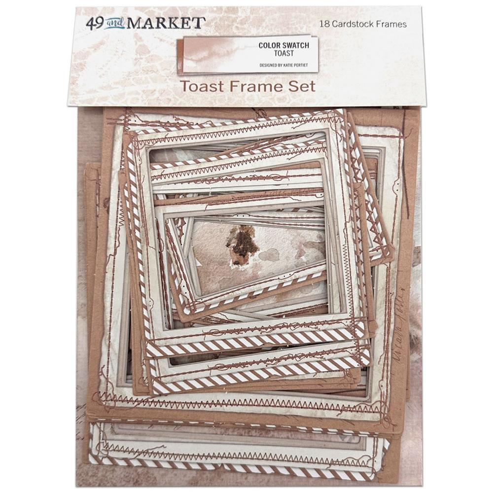 49 and Market Frames set - Toast