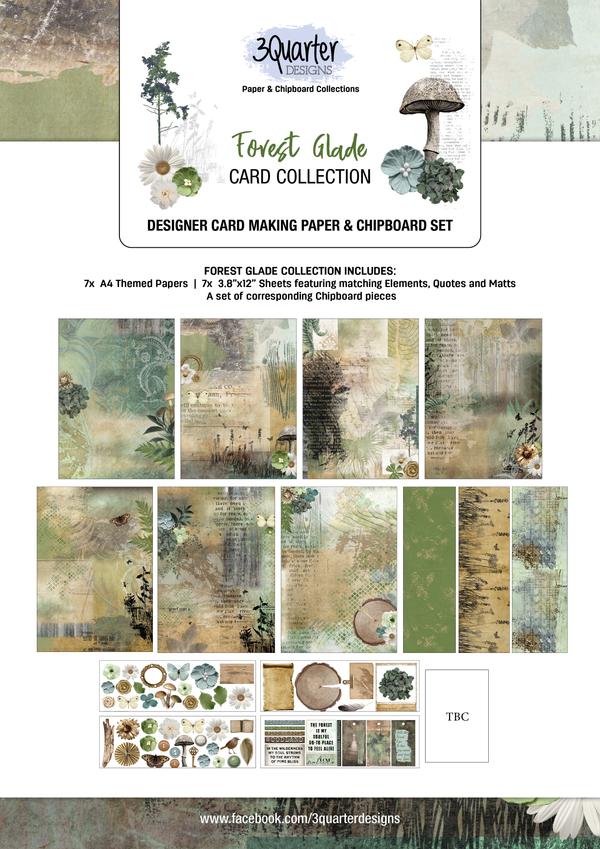 3Quarters   Card Kit Collection Forest Glade
