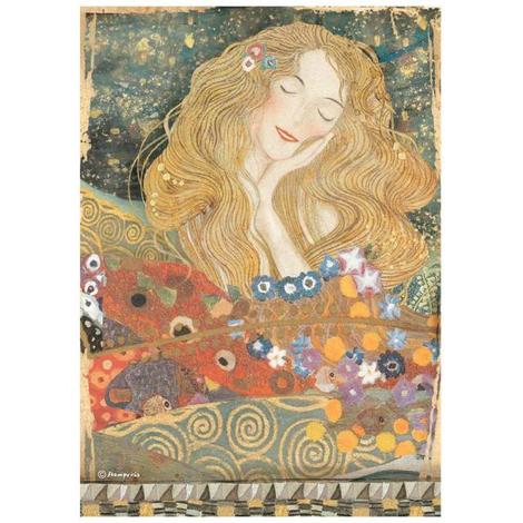 Stamperia -r Rice Paper  -Klimt Collection
