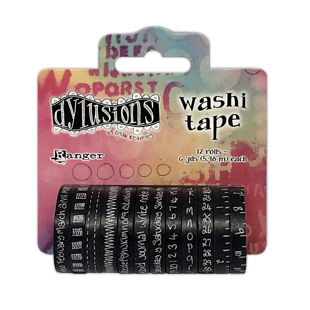 Dylusions washi tape black