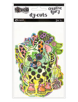 Dylusions Creative Diary dy-cuts