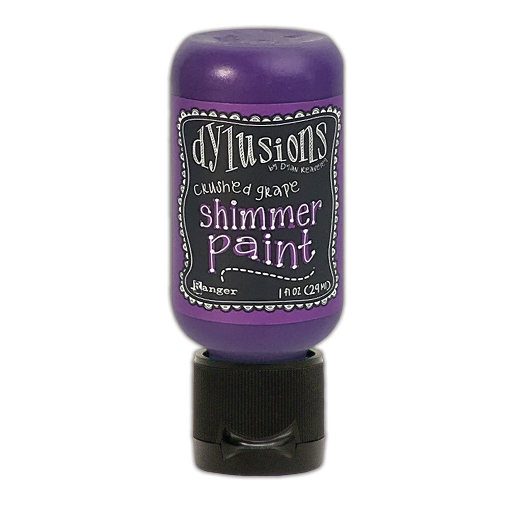 dylusions   Shimmer Paint Crushed Grape