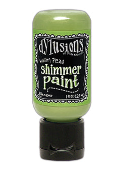 Dylusions Shimmer Paint-Mushy Peas