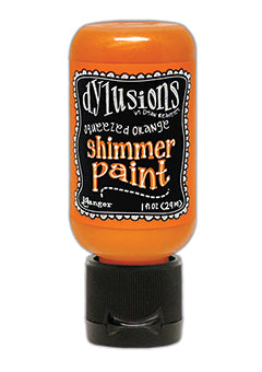 Dylusions Shimmer Paint-Squeezed Orange