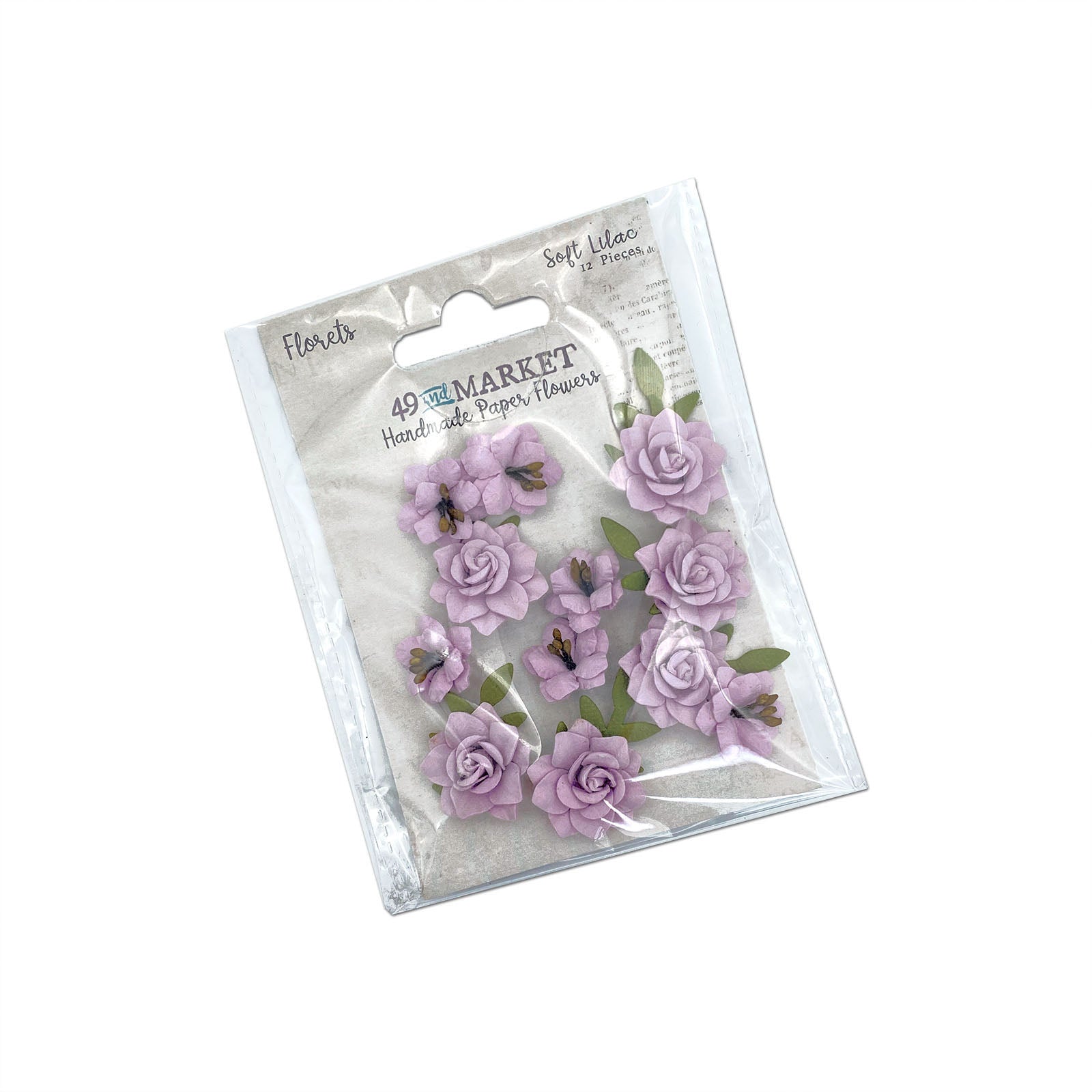 49 and Market florets - Soft Lilac