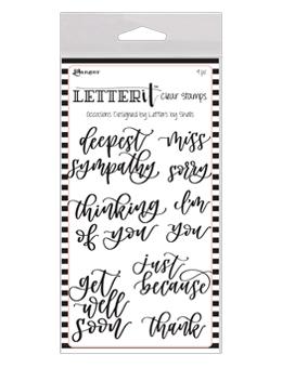 Ranger Letter It  Stamp - Occasions