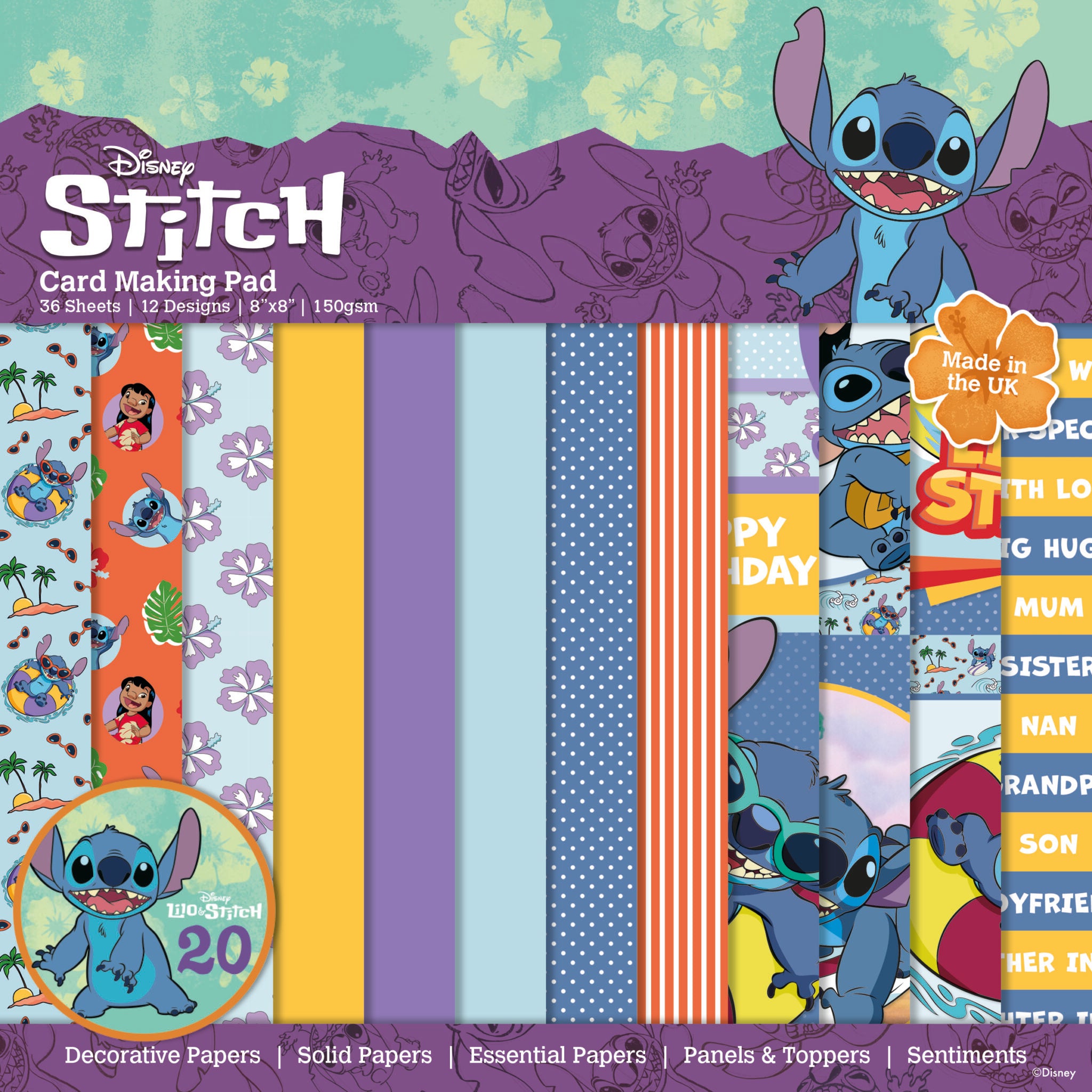 Disney classics Card Making Kit Stitch