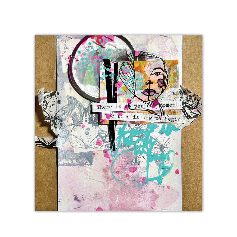 Dina Wakley Media Collage Sparks Collection 2