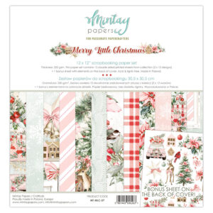 Mintay - 12 x 12 collection   "Merry Little Christmas "