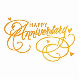 Ultimate Crafts Foil Stamp - Happy Anniversary