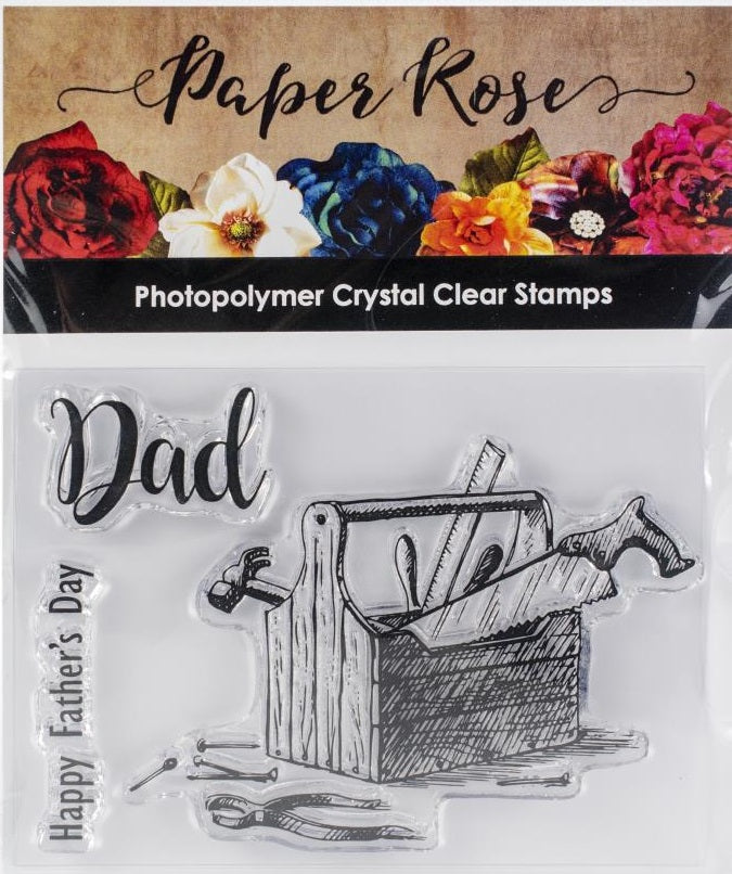 Paper Rose Dads Tool Box