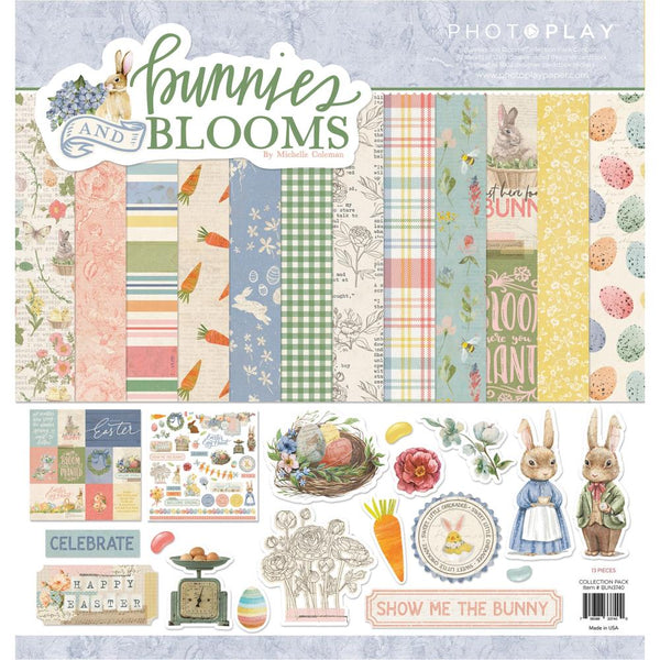 Photoplay Bunnies and Blooms Paper Collection