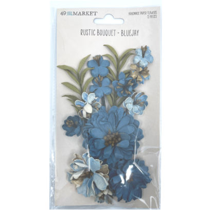 49 and Market Flowers - Rustic Bouquet - BLUEJAY