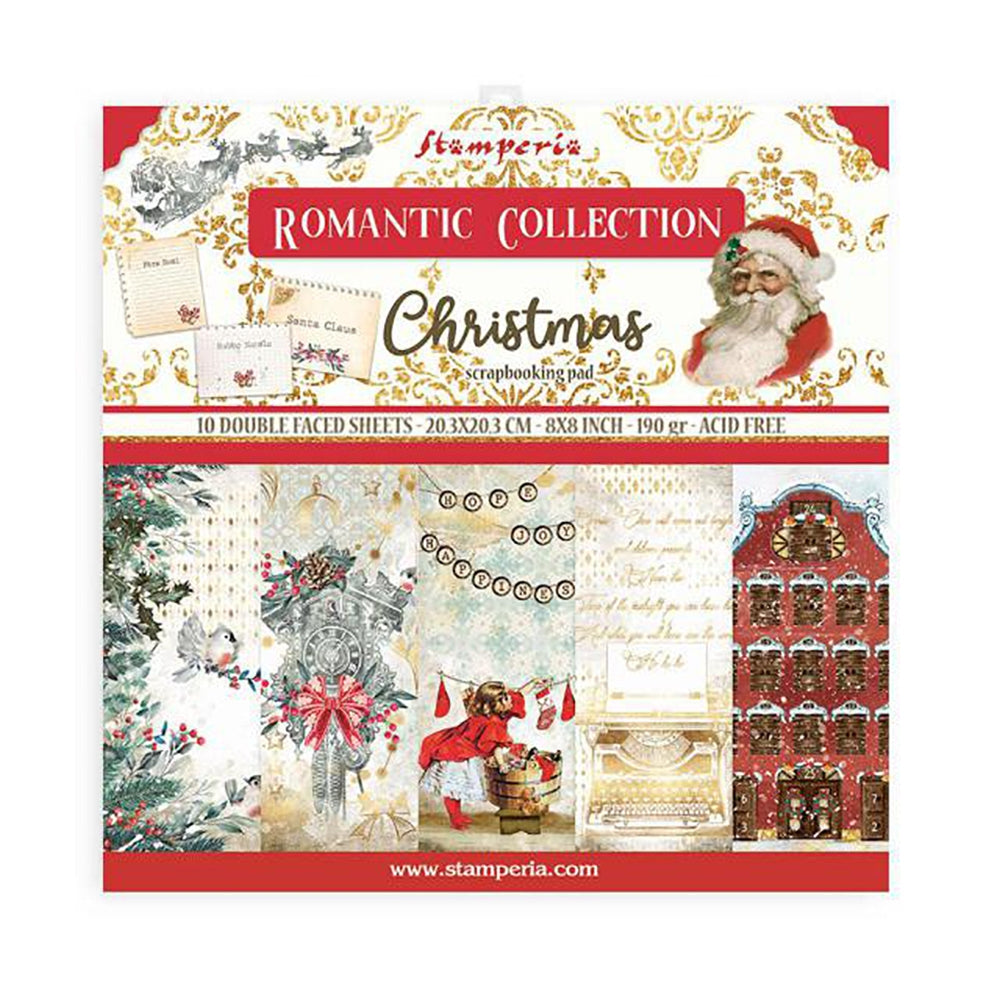 Stamperia   Paper Collection  "Romantic Christmas  "