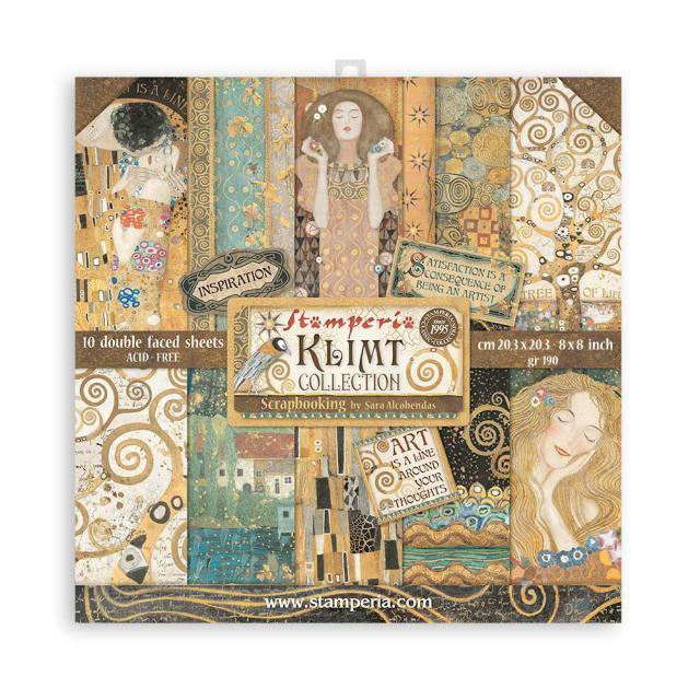 Stamperia - 8 x 8  Klimt Collection
