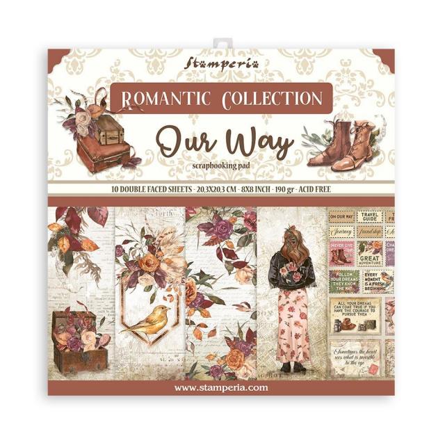 Stamperia - 8 x 8  Our Way Collection