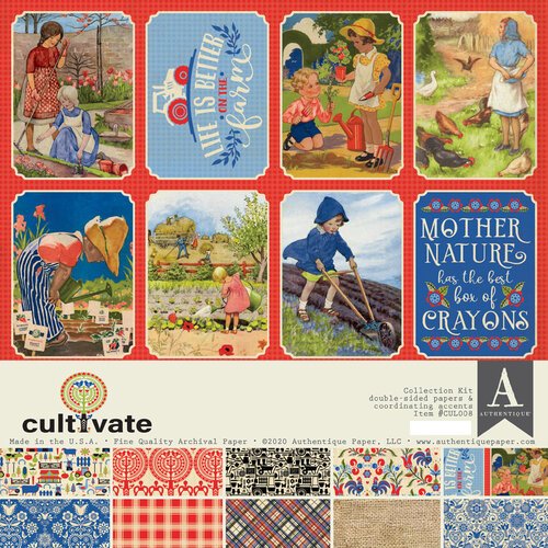 Authentique  Cultivate Five Paper  Collection