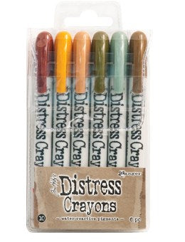Tim Holtz Distress Crayons - Set 10