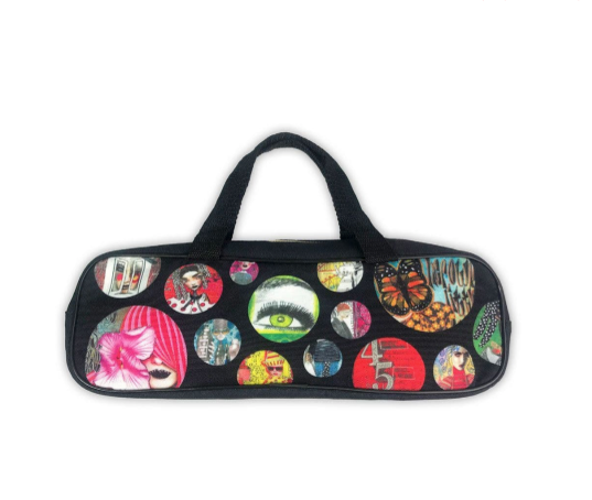 Dylusions Collage  Accessory Bag
