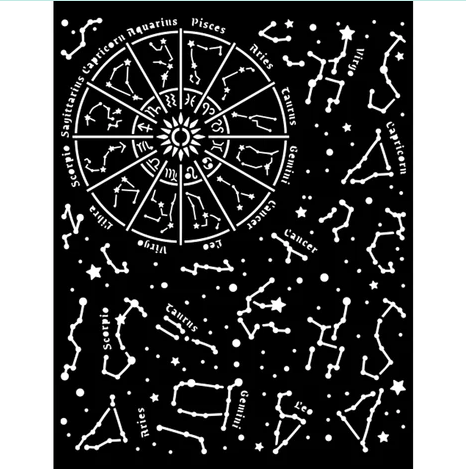 Stamperia  Stencil - Cosmos Infinity - Constellation