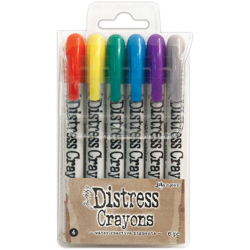 Tim Holtz Distress Crayons - Set 4.