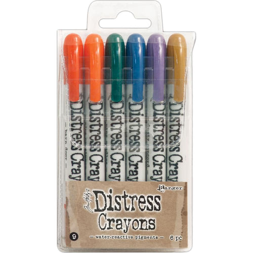 Tim Holtz Distress Crayons - set 9