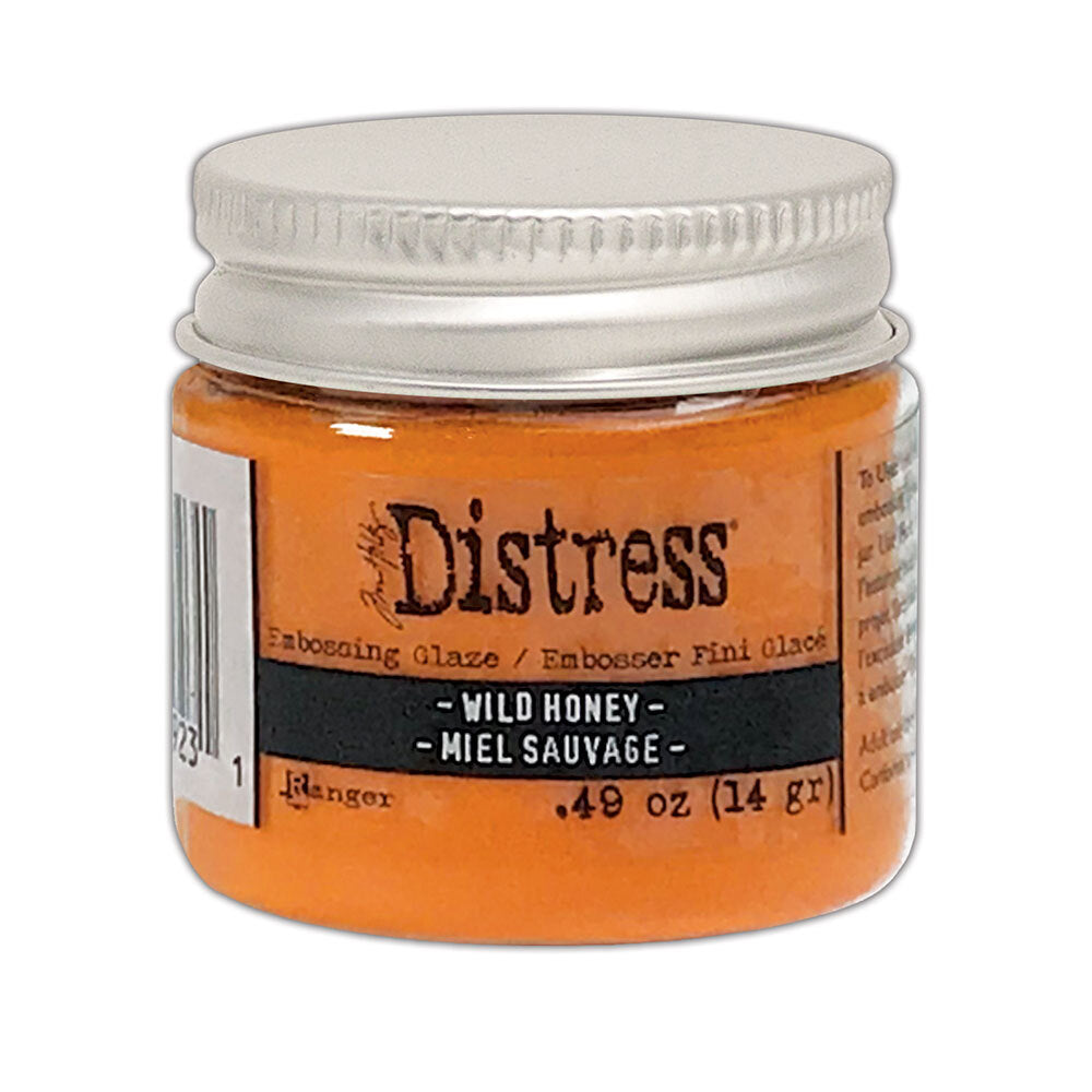 Distress Embossing Glaze  Wild Honey
