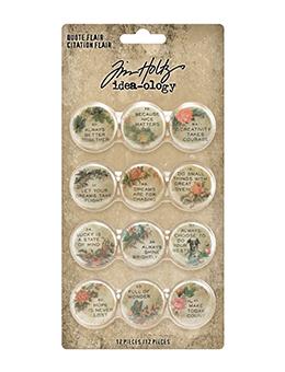 Tim Holtz Collection  Idealolgy - Quote Flair