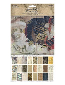 Tim Holtz Collection  Idealolgy - Backdrops  Volume 2