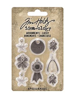 Tim Holtz Collection  Idealolgy - Metals -Adornment's Lucky
