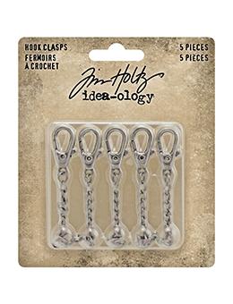 Tim Holtz Collection  Idealolgy - Metals -Hook Clasps