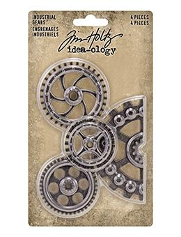 Tim Holtz Collection  Idealolgy - Metals -Industrial Gears