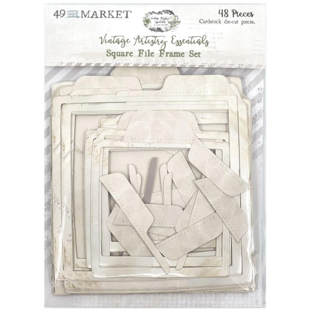 49 Market  Vintage Artistry Essentials    Square File frame Set
