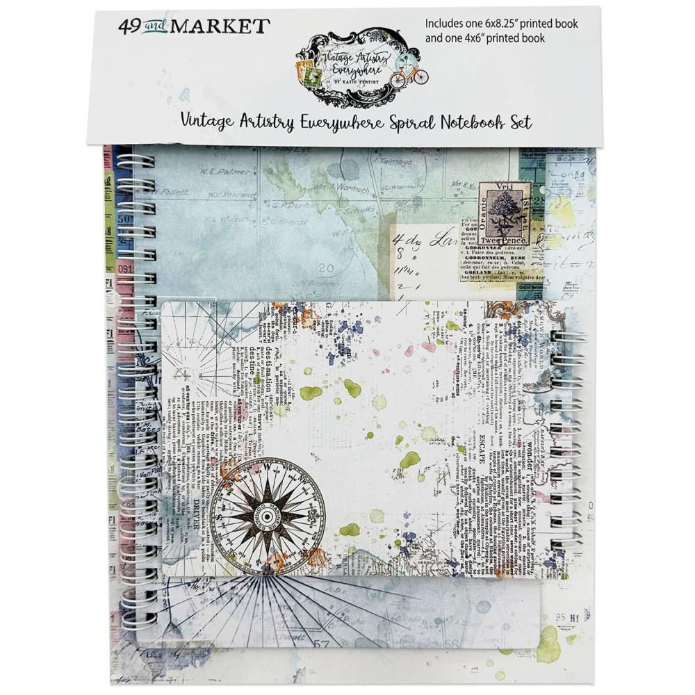 49 and Market Spiral Notebook Set - Everywhere