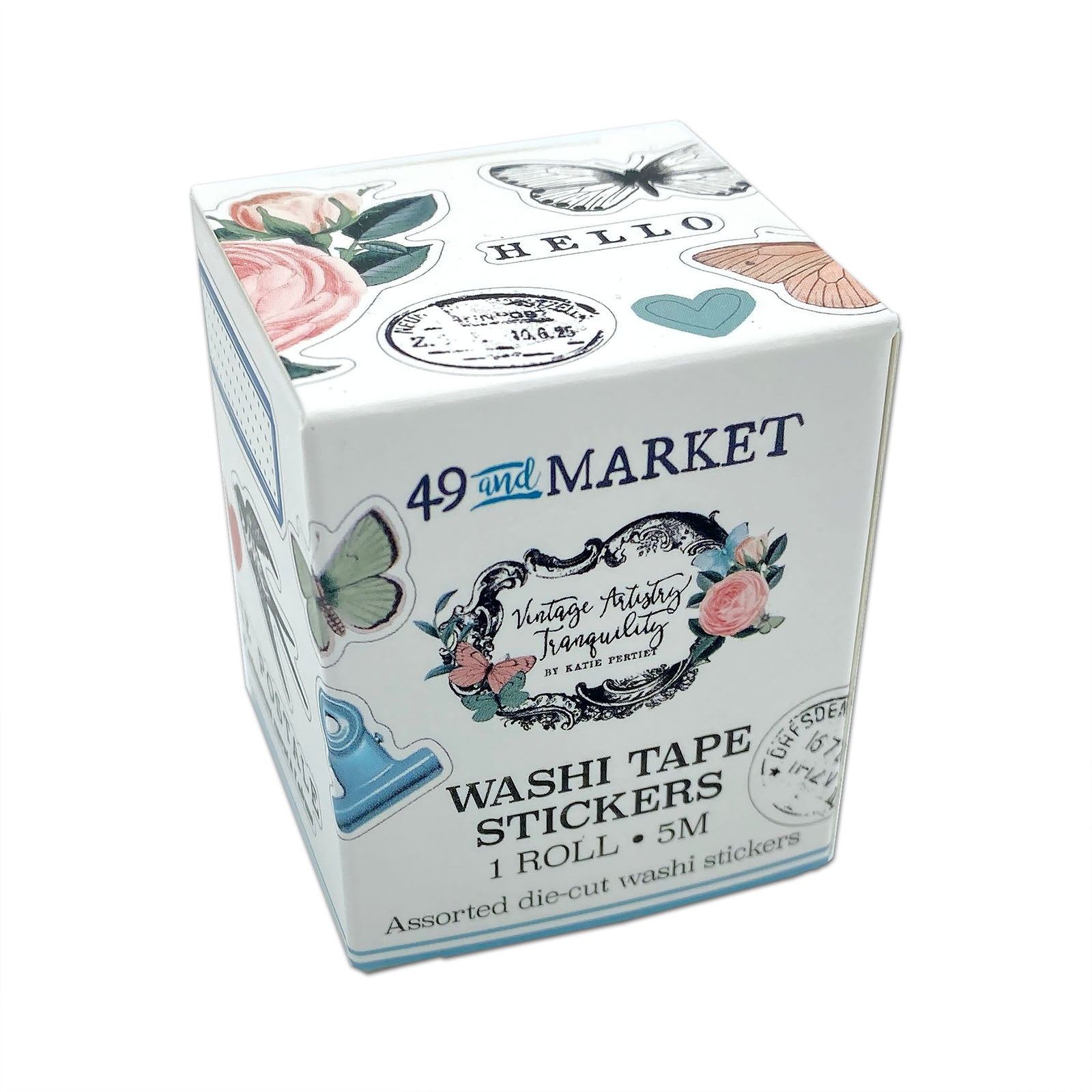 49 and Market Tranquility Washi Tape Stickers