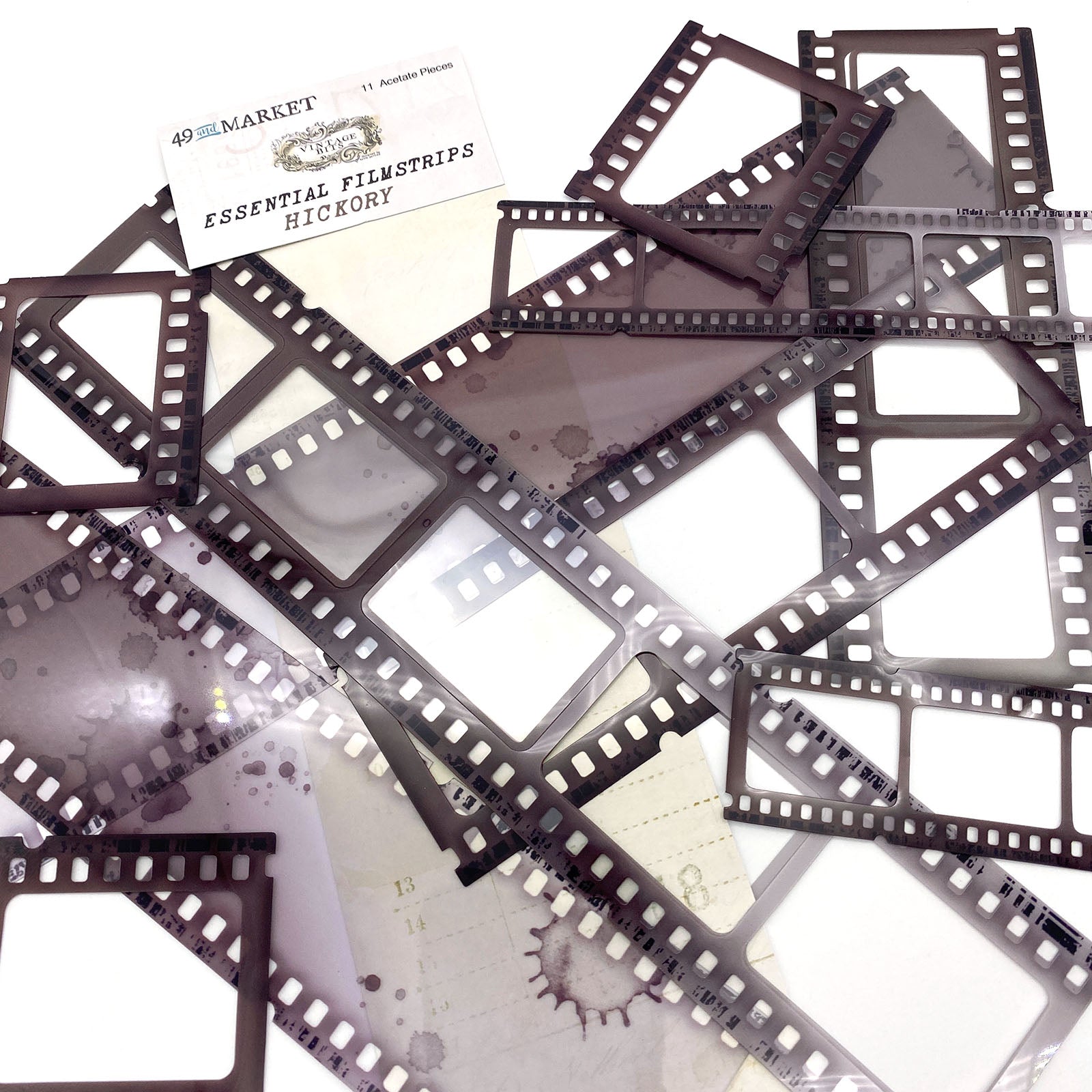 49 and Market Essential Film Strips - Hickory