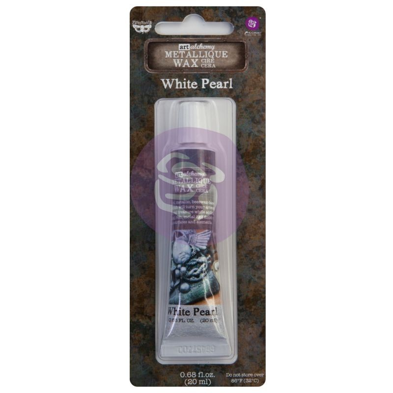 Alchemy-Metallique Wax – White Pearl    0.68  FL.OZ
