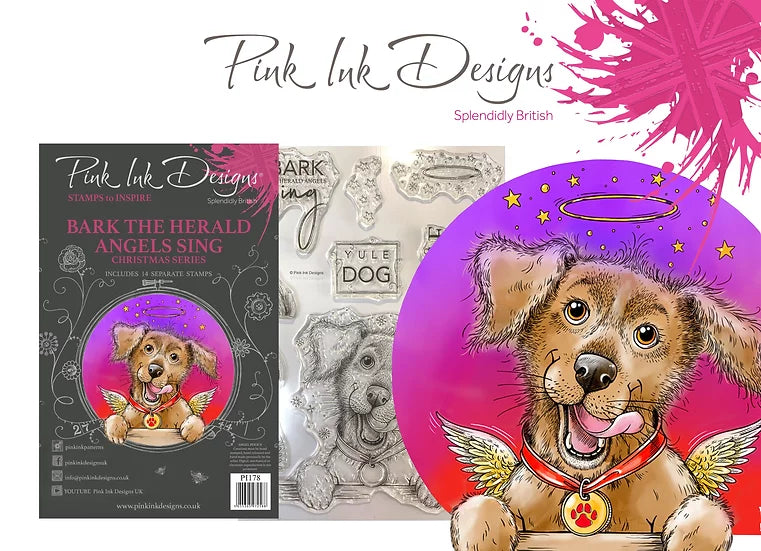 Pink Ink Designs  - Christmas Series - Bark the Herald Angels Singing