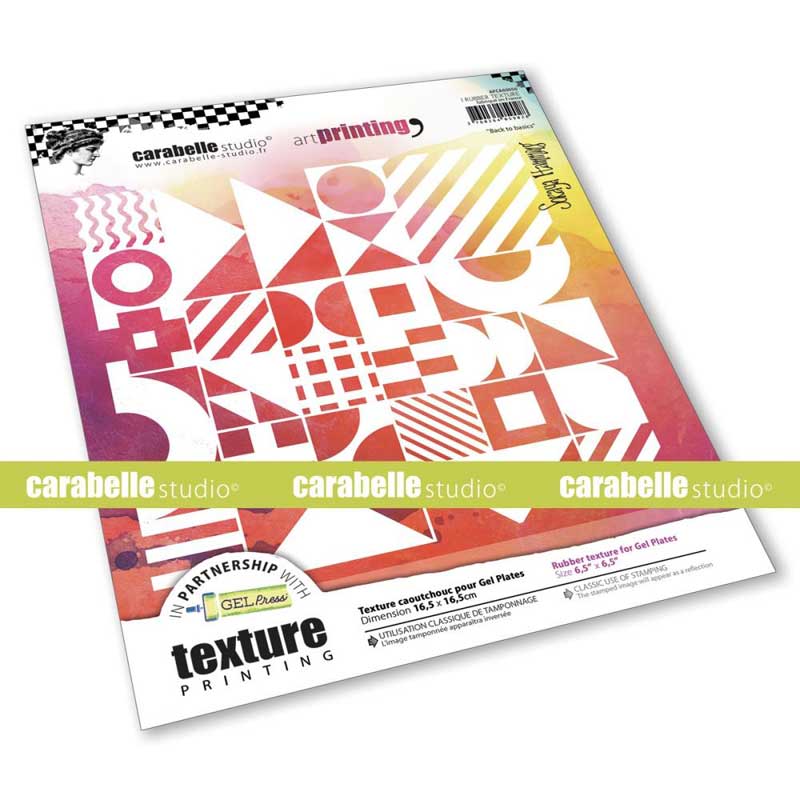 Carabella studio Texture plates "Back to Basics "