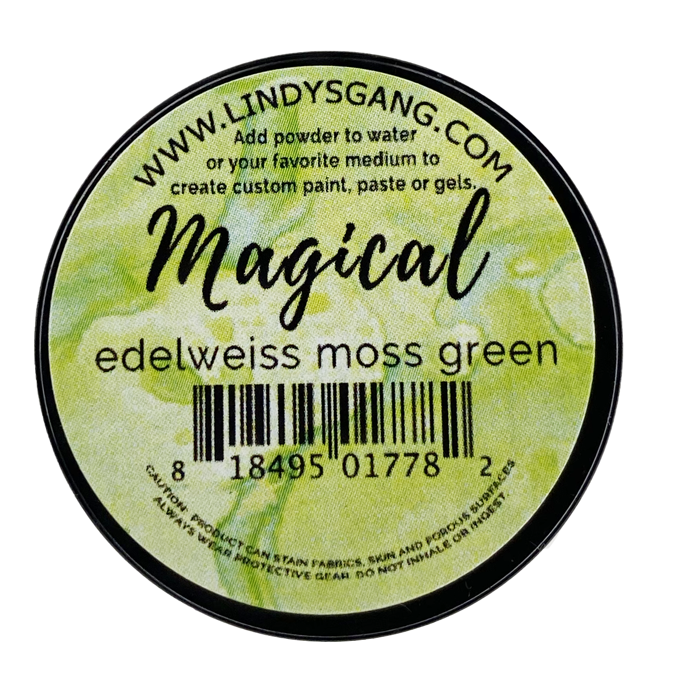 Lindy's Stamp Gang - Magicals -Edelweiss Moss Green