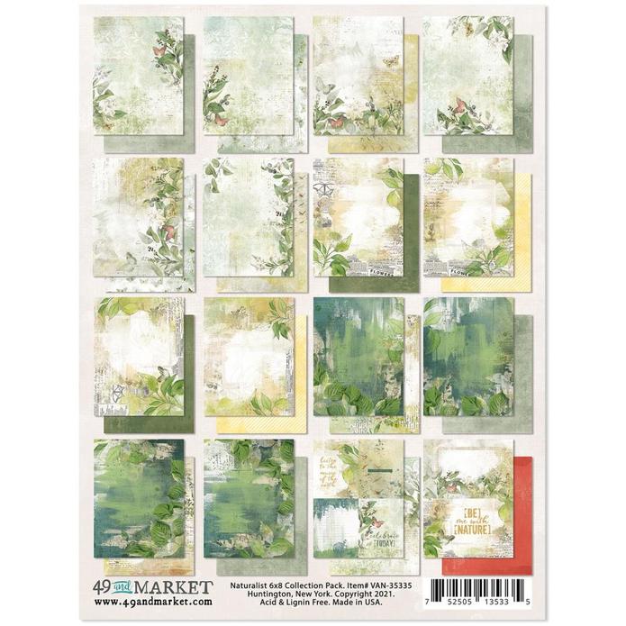 49 and Market  Naturalist  6 x 8  collection Pack