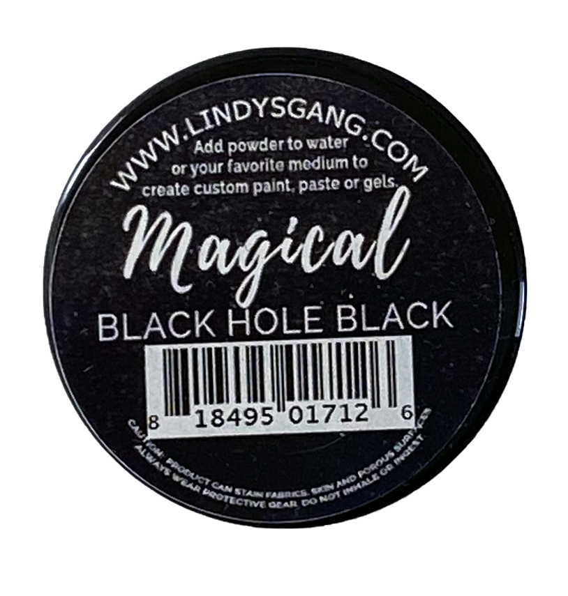 Lindy's Stamp Gang - Magicals -Black whole black