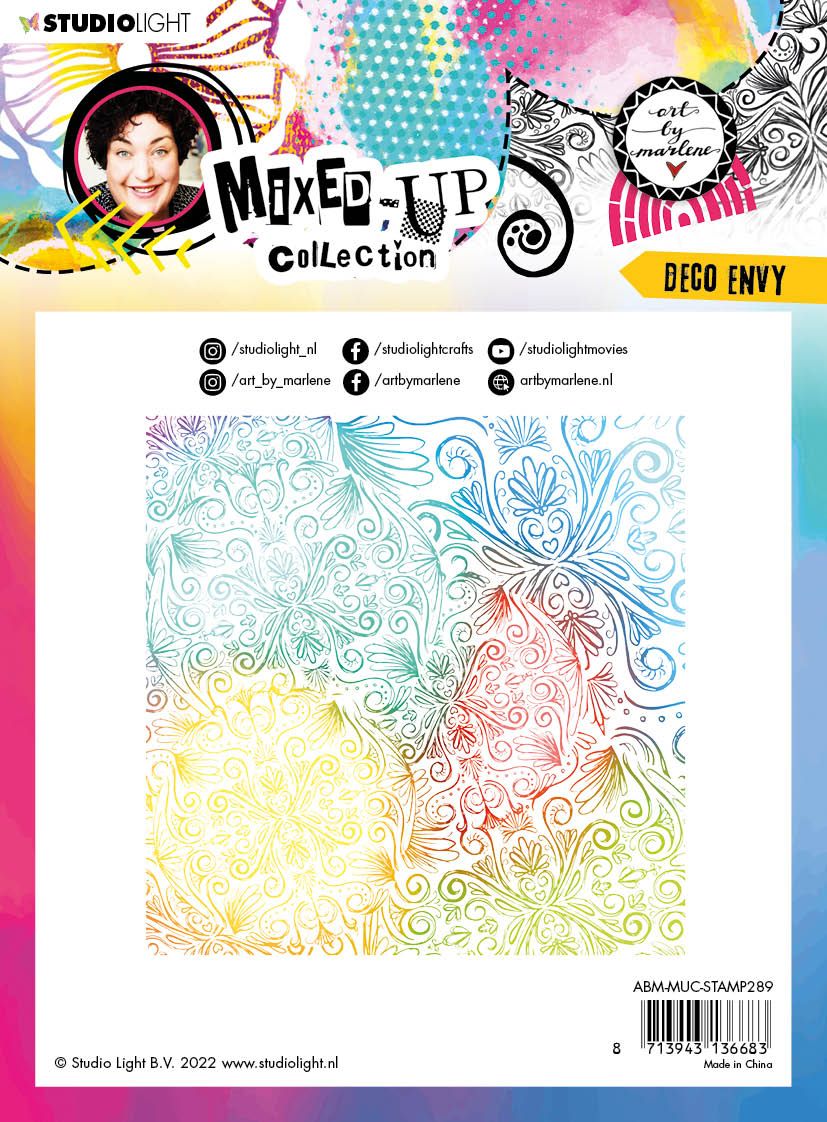 Art by Marlene-Mixed Up Collection-Deco Envy Stamp