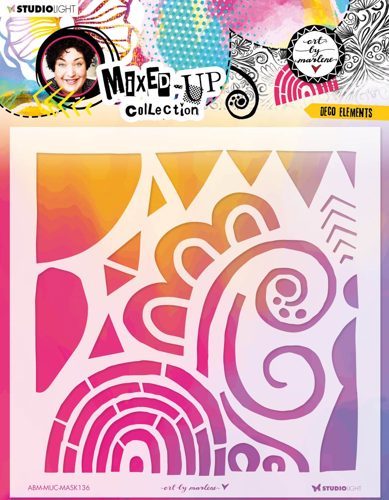 Art by Marlene-Mixed Up Collection-Deco Elements-Stencils